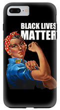 Black Lives Matter T-Shirt Rosie The Riveter 2 - Phone Case