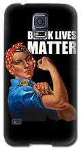 Black Lives Matter T-Shirt Rosie The Riveter 2 - Phone Case