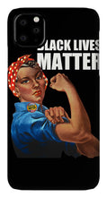 Black Lives Matter T-Shirt Rosie The Riveter 2 - Phone Case