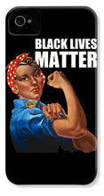 Black Lives Matter T-Shirt Rosie The Riveter 2 - Phone Case