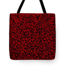 Blood Lace - Tote Bag Tote Bag Pixels 18" x 18"  