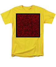 Blood Lace - Men's T-Shirt  (Regular Fit) Men's T-Shirt (Regular Fit) Pixels Yellow Small 