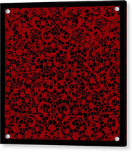 Blood Lace - Acrylic Print Acrylic Print Pixels 8.000" x 8.000" Aluminum Mounting Posts 