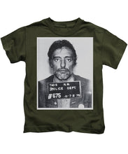 Dennis Hopper Mug Vertical - Kids T-Shirt