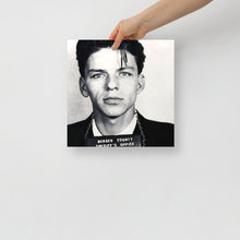 Frank Sinatra Mug Shot Mugshot Vertical Poster