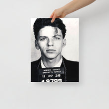 Frank Sinatra Mug Shot Mugshot Vertical Poster