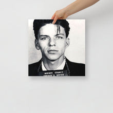 Frank Sinatra Mug Shot Mugshot Vertical Poster