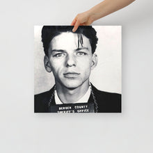 Frank Sinatra Mug Shot Mugshot Vertical Poster