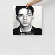 Frank Sinatra Mug Shot Mugshot Vertical Poster