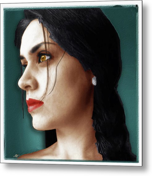 Federica Classic Sassano Italy - Metal Print