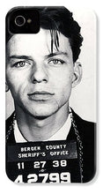 Frank Sinatra Mug Shot Vertical - Phone Case Phone Case Pixels IPhone 4s Case  