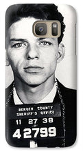 Frank Sinatra Mug Shot Vertical - Phone Case Phone Case Pixels Galaxy S7 Case  