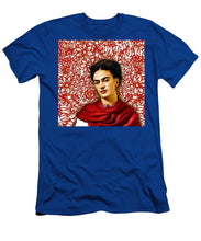 Frida Kahlo 2 - Men's T-Shirt (Athletic Fit) Men's T-Shirt (Athletic Fit) Pixels Royal Small 