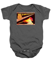 Hear Her Roar - Baby Onesie Baby Onesie Pixels Charcoal Small 