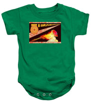 Hear Her Roar - Baby Onesie Baby Onesie Pixels Kelly Green Small 