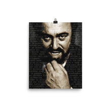 Luciano Pavarotti Poster