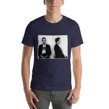 Johnny Cash Mug Shot Horizontal Short-Sleeve Unisex T-Shirt