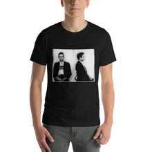 Johnny Cash Mug Shot Horizontal Short-Sleeve Unisex T-Shirt