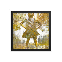 Rise Fearless Girl Framed poster