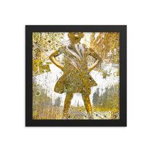 Rise Fearless Girl Framed poster