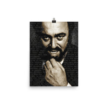 Luciano Pavarotti Poster