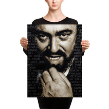 Luciano Pavarotti Canvas