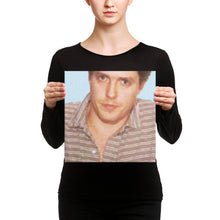 Painting of Hugh Grant Mug Shot 1995 Black Color Mugshot Canvas