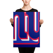 Giants N and Y for New York City Canvas