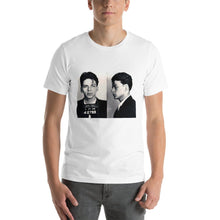 Frank Sinatra Mug Shot Horizontal Short-Sleeve Unisex T-Shirt