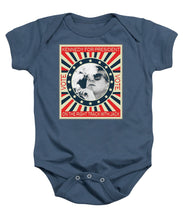 John F Kennedy Cigar And Sunglasses Campaign Poster - Baby Onesie