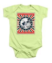 John F Kennedy Cigar And Sunglasses Campaign Poster - Baby Onesie