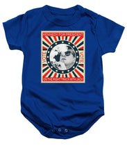 John F Kennedy Cigar And Sunglasses Campaign Poster - Baby Onesie