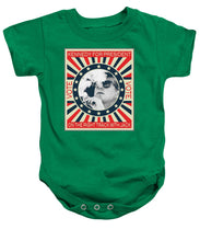 John F Kennedy Cigar And Sunglasses Campaign Poster - Baby Onesie