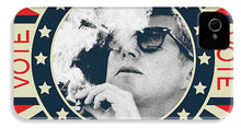 John F Kennedy Cigar And Sunglasses Campaign Poster - Phone Case