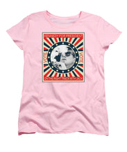 John F Kennedy Cigar And Sunglasses Campaign Poster - Women's T-Shirt (Standard Fit)