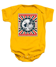 John F Kennedy Cigar And Sunglasses Campaign Poster - Baby Onesie