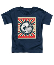 John F Kennedy Cigar And Sunglasses Campaign Poster - Toddler T-Shirt