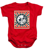 John F Kennedy Cigar And Sunglasses Campaign Poster - Baby Onesie