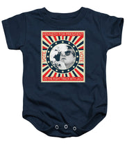 John F Kennedy Cigar And Sunglasses Campaign Poster - Baby Onesie