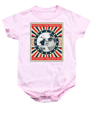 John F Kennedy Cigar And Sunglasses Campaign Poster - Baby Onesie