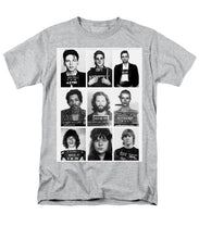 Musical Mug Shots Three Legends Very Large Original Photo 9 - Men's T-Shirt  (Regular Fit)