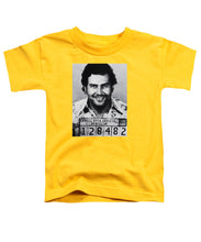 Pablo Escobar Mug Shot 1991 Vertical - Toddler T-Shirt