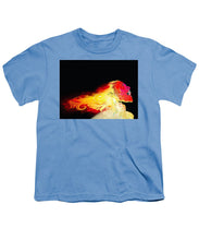 Phoenix - Youth T-Shirt Youth T-Shirt Pixels Carolina Blue Small 