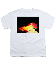 Phoenix - Youth T-Shirt Youth T-Shirt Pixels White Small 