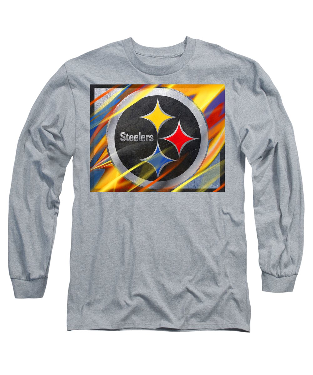 Pittsburgh Steelers Football - Long Sleeve T-Shirt – Rubino Creative Fine  Art