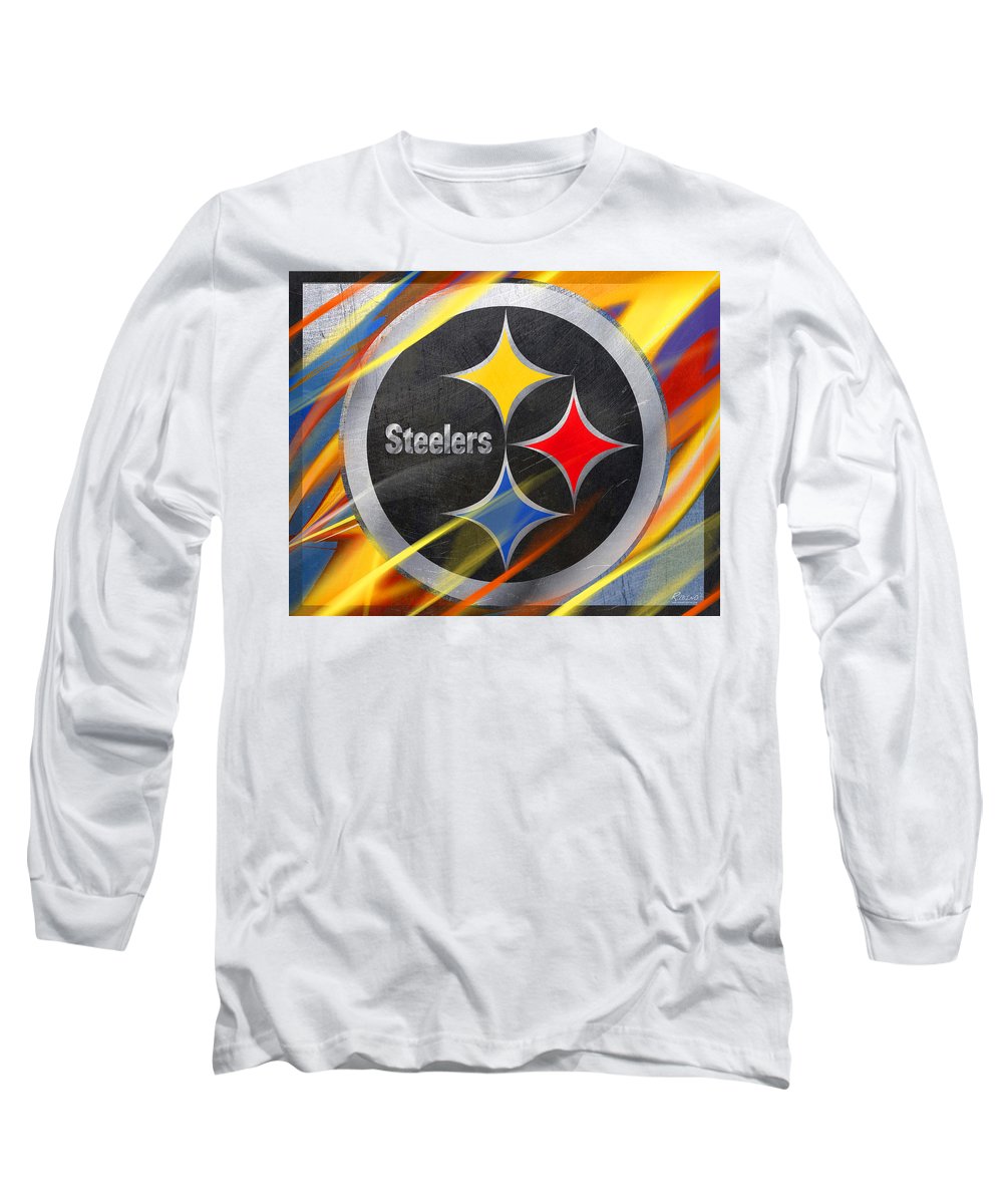 Pittsburgh Steelers Football - Long Sleeve T-Shirt – Rubino Creative Fine  Art