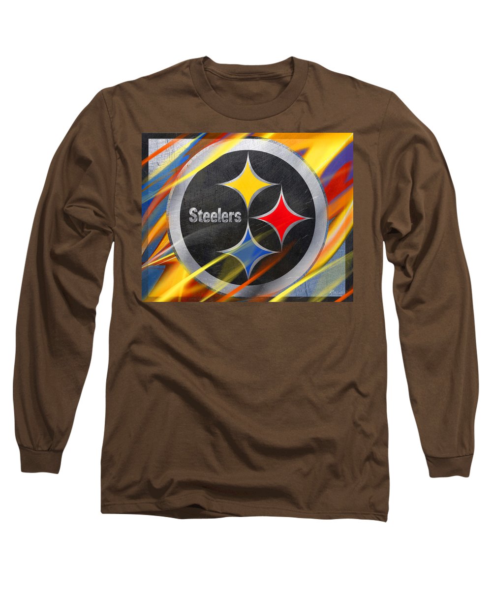 Pittsburgh Steelers Football - Long Sleeve T-Shirt – Rubino Creative Fine  Art