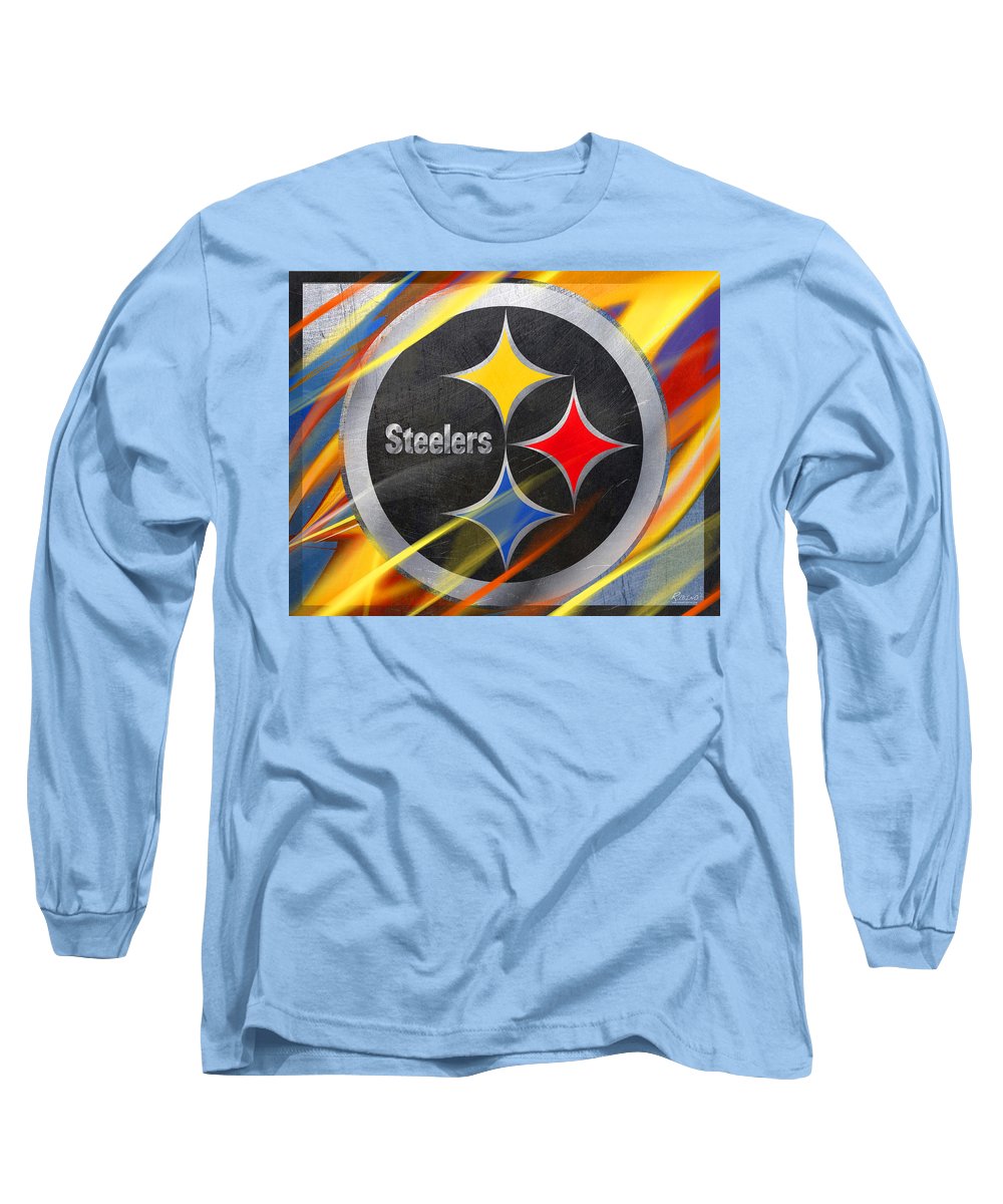 Pittsburgh Steelers Football - Long Sleeve T-Shirt – Rubino Creative Fine  Art