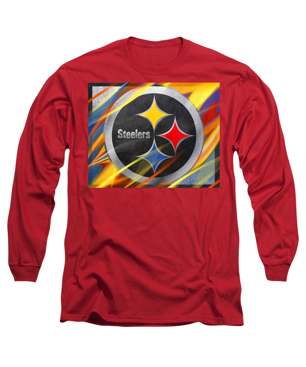 Pittsburgh Steelers Football - Long Sleeve T-Shirt – Rubino Creative Fine  Art