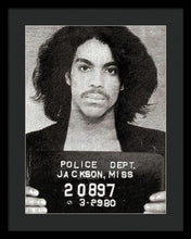 Prince Mug Shot Acrylic - Framed Print